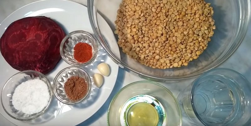 горох колотый