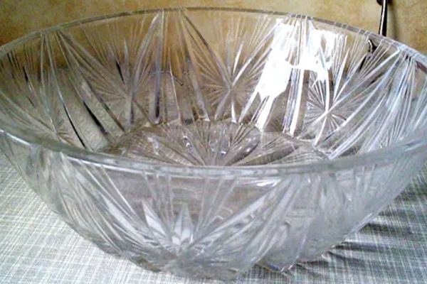 От бабушки мужа достался фамильный хрусталь, вот как я его часто использую