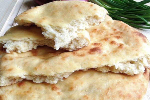 Рецепт грузинского лаваша на молоке с дрожжами