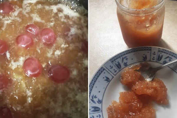 Яблочное варенье с конфетами «Барбарис», третий год варю, наслаждаемся всей семьей