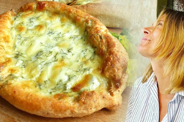 Хачапури на творожном тесте от Юлии Высоцкой, расхваленный грузинскими хозяйками