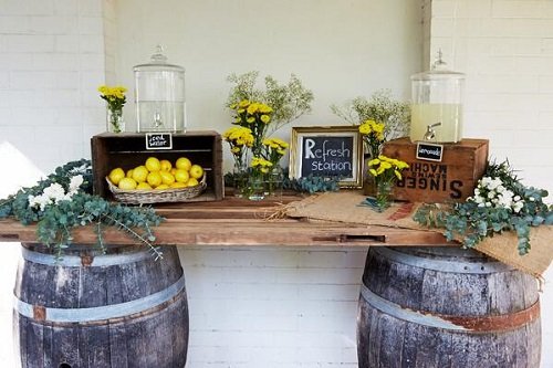 оформление барной стойки