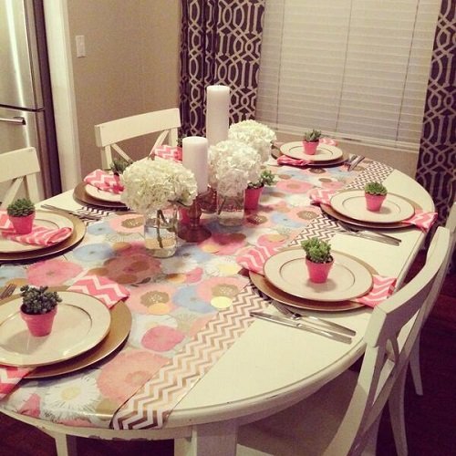 оформление праздничного стола