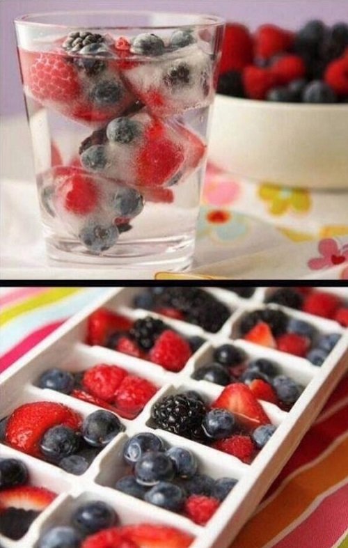 замороженные фрукты