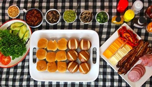 оригинальный фуршет