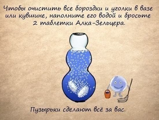 хитрости для хозяек