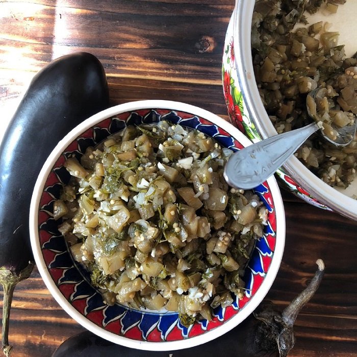 закуска из баклажанов