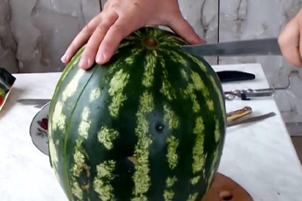 Как моментально охладить арбуз: способ старательного хозяина