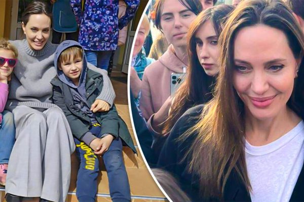 Анджелина Джоли приехала во Львов, чтобы поддержать Украину