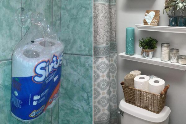 Идеи для хранения полотенец в ванной комнате