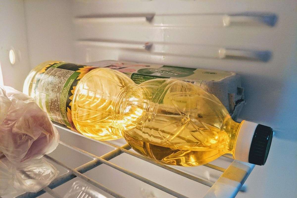 хранение растительного масла в холодильнике