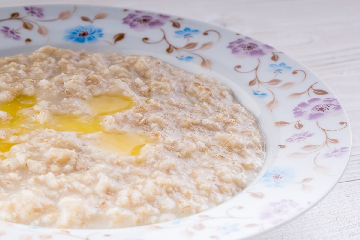 манная каша с комочками