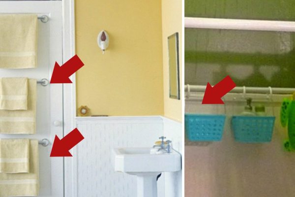 10 ярких трюков, чтобы маленькая ванная комната выглядела огромной! Вот это преображение…