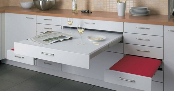 19 потрясающих дизайнерских идей, которые спасут даже самую маленькую кухню.