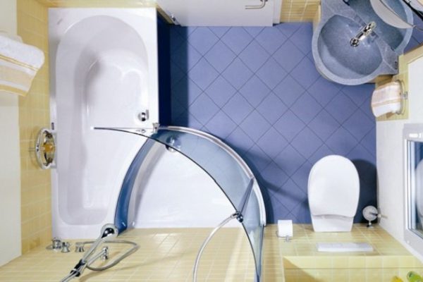 9 восхитительных идей для маленькой ванной комнаты. Советы по визуальному увеличению пространства.