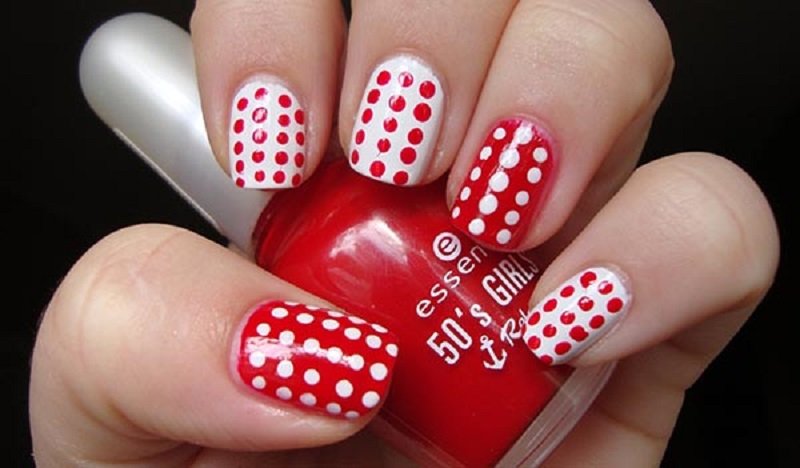 красные горошины