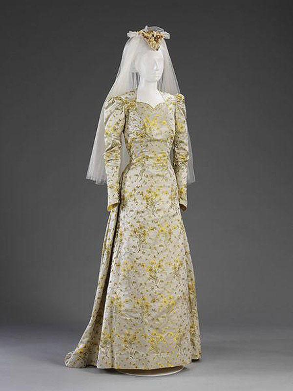 старинное английское свадебное платье