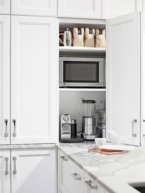 Шкаф для холодильника и микроволновки