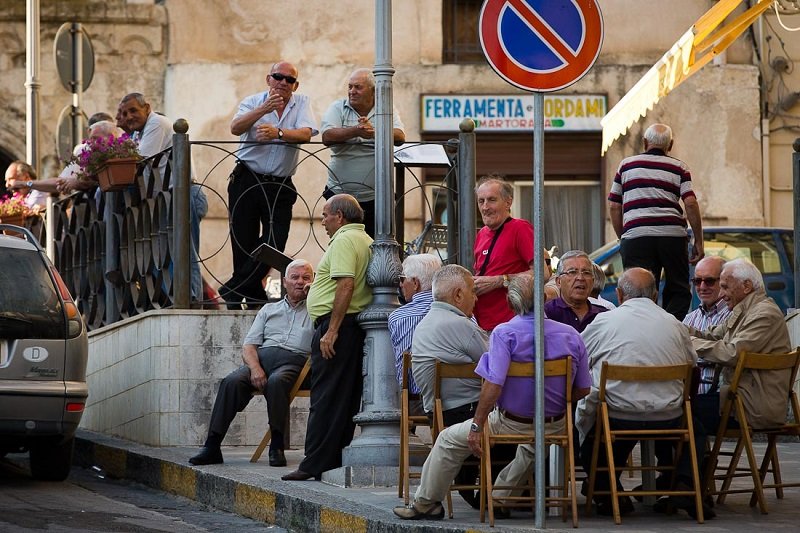 поведение итальянцев