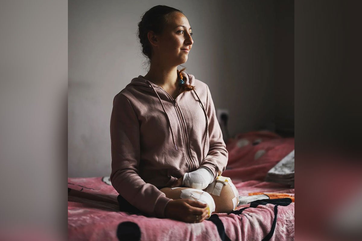 23-летняя медсестра из Лисичанска, потерявшая ноги из-за подрыва на мине, вышла замуж Вдохновение,Война,Любовь,Свадьба,Судьба,Украинцы