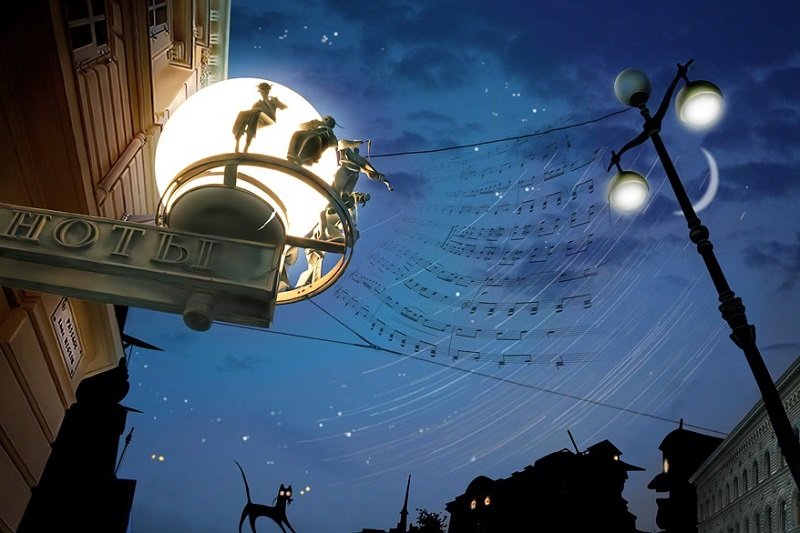 музыка на ночь