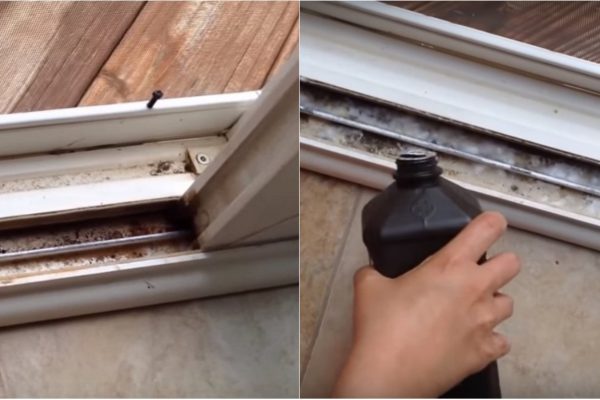 Как быстро помыть оконные рамы и системы раздвижных дверей