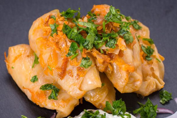 Рецепт голубцов с куриной голенью