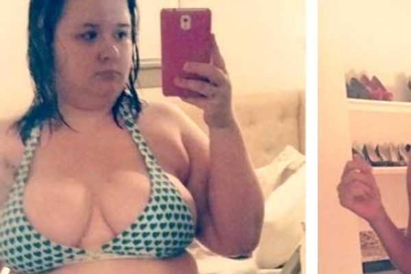 Ее ревнивый парень хотел, чтобы она оставалась толстой… Женщина доказала всем, что может похудеть!