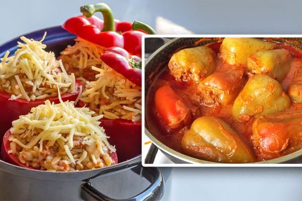 Больше не добавляю рис в фарш, готовлю фаршированные перцы в 5 раз вкуснее обычных