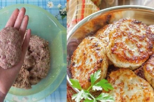 Порядок приготовления сочных котлет