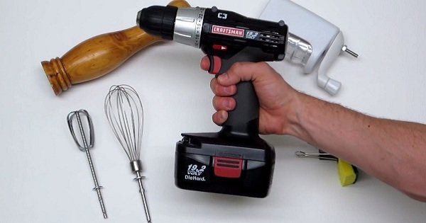 6 неординарных способов использовать дрель на кухне. Просто замечательная вещь!