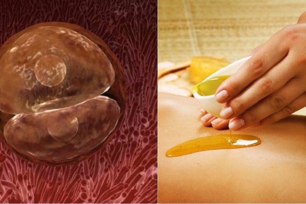 Подруга нанесла немного эфирного масла на пупок… Уже через месяц ей удалось забеременеть!