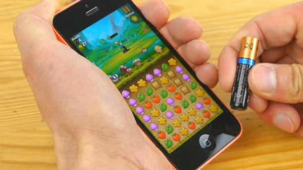 стилус из батарейки