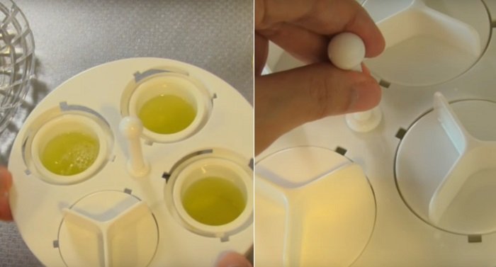 как сварить яйца в микроволновке