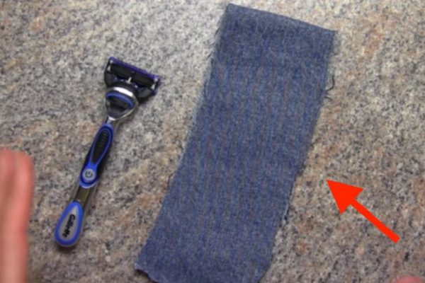 Лезвие бритвы станет в 10 раз острее благодаря минутному трюку!