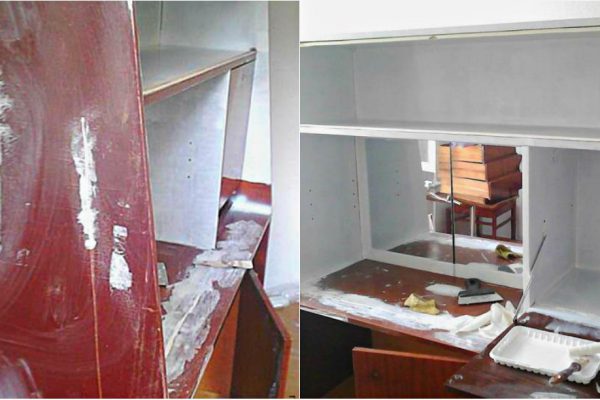 Он вооружился наждачной бумагой и шпатлевкой, чтобы из рухляди сделать изюминку интерьера!