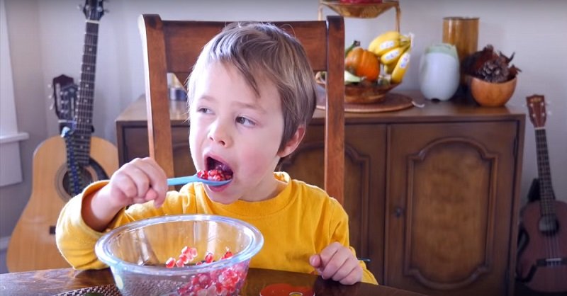 как очистить гранат