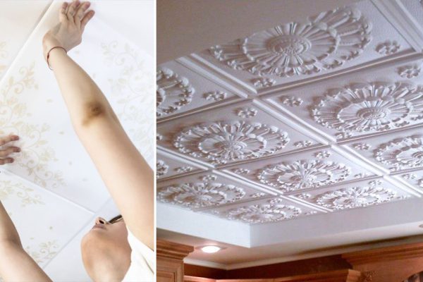 Зачем мудрые домохозяйки наклеивают пенопласт на потолок