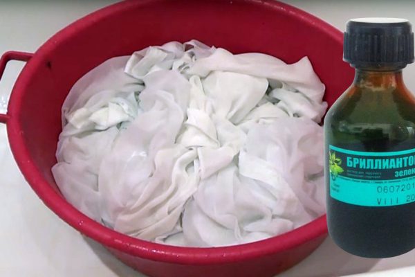 Не выбрасывай пожелтевшие занавески! Немедленно окуни их в зеленку…