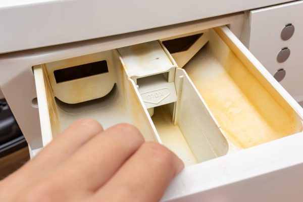 Чем почистить лоток стиральной машинки от стирального порошка и загрязнений