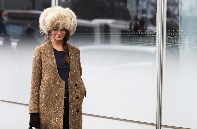 меховые шапки