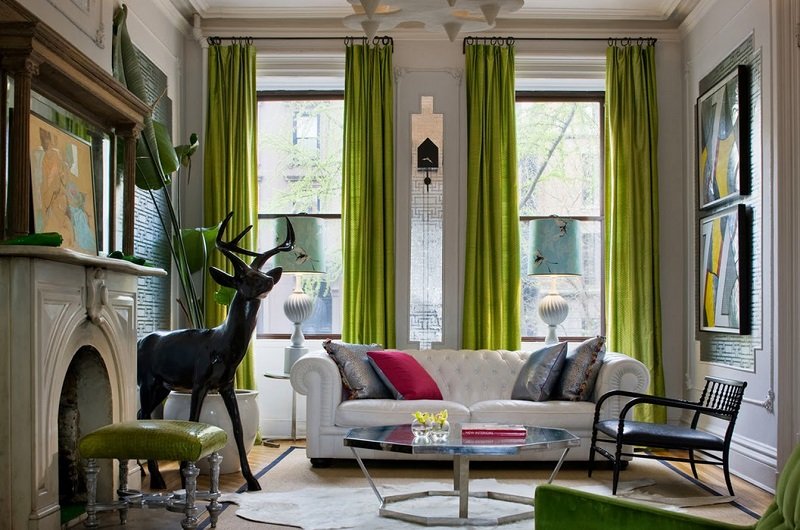 как подобрать шторы в комнату по цвету