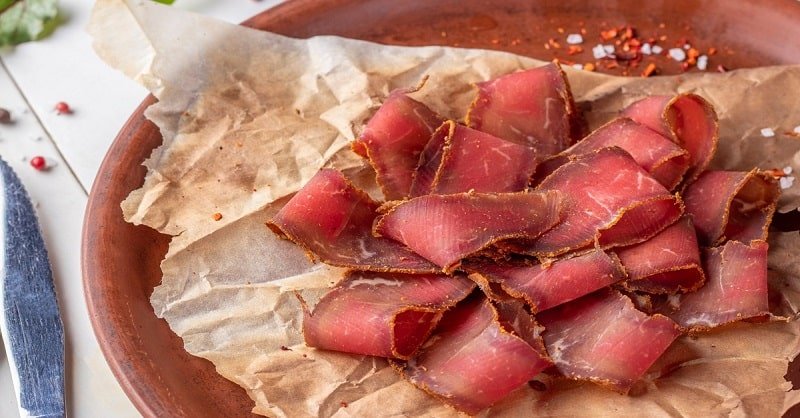 вкусная армянская бастурма