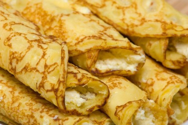 Рецепт блинов из тыквы на молоке