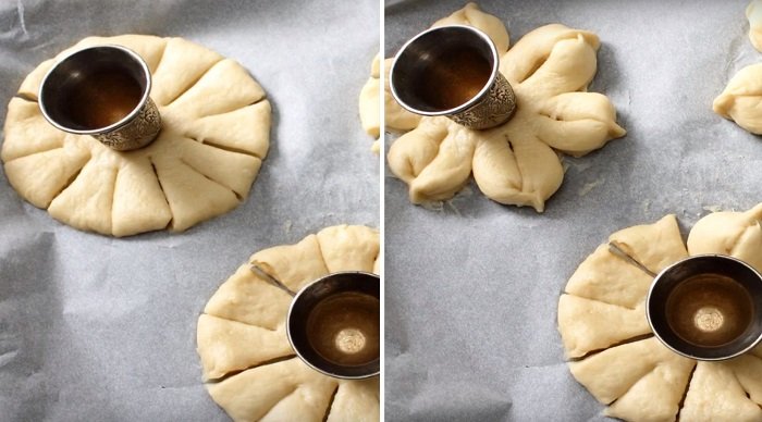 Инструкция по приготовлению пасхальных булочек — подставок для яиц Инструкция по приготовлению пасхальных булочек — подставок для яиц кулинария, выпечка, закуски, идеи, кухня, лайфхаки, пасха, питание, праздники, продукты