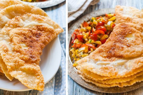 Как приготовить чебуреки с сыром