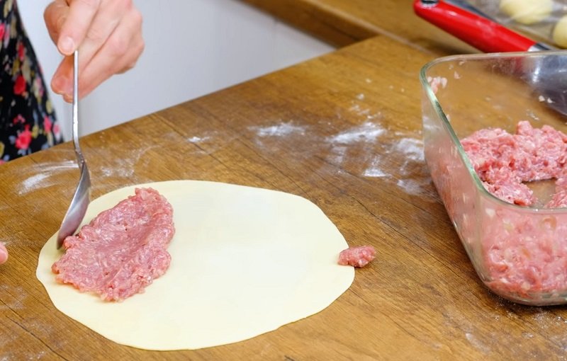 як приготувати чебуреки без м'яса