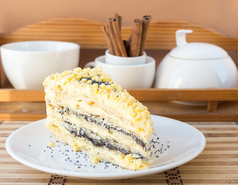 торт с маком рецепт