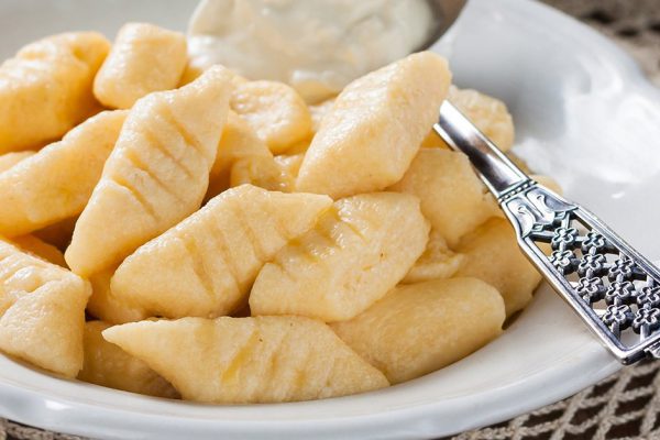 Рецепт сладких галушек