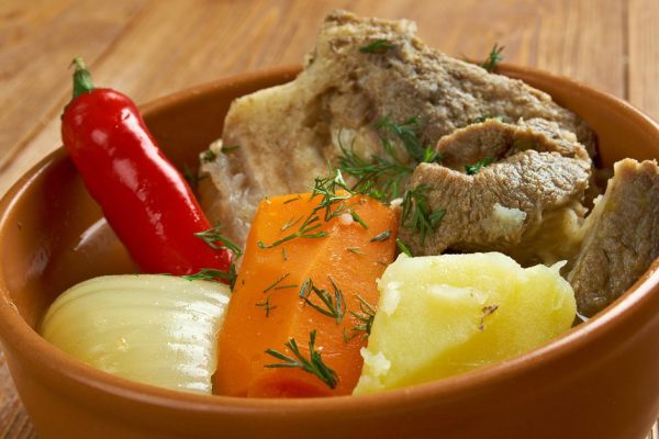 hashlama .Armenian stew  khashlama is lamb, potatoes and tomato